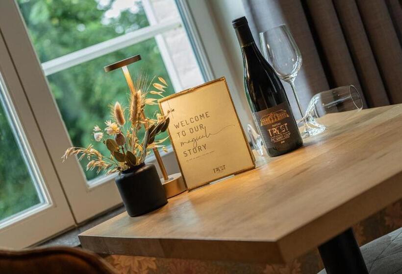 חדר דחוקס עם מיטת קינג, B&b T Rest   Park Ter Rijst