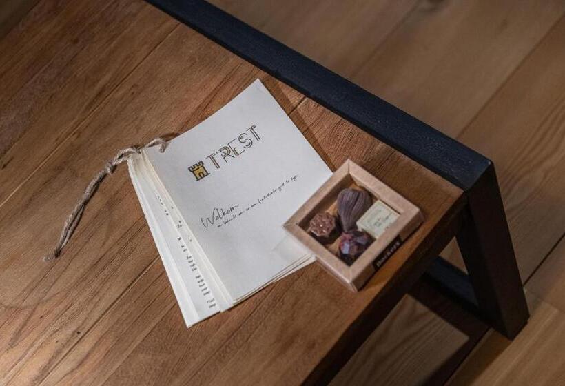 חדר דחוקס עם מיטת קינג, B&b T Rest   Park Ter Rijst