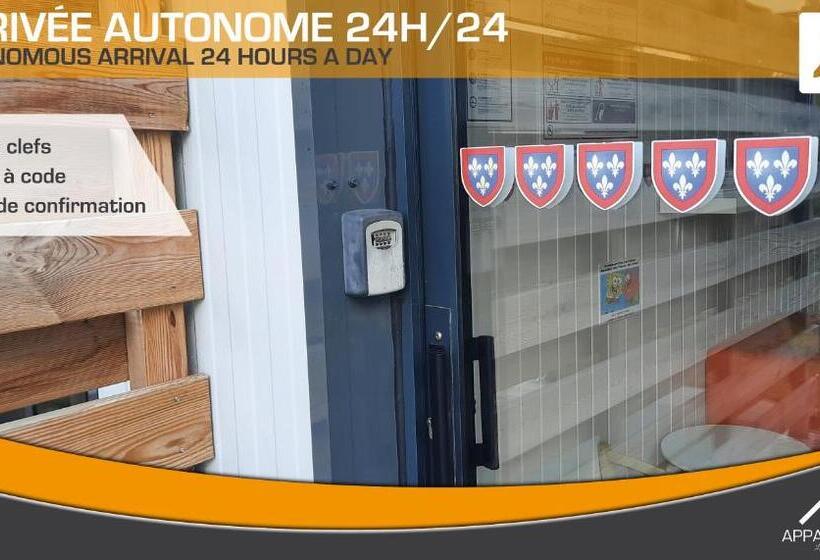 带1个卧室的公寓, Appart Hôtel Les Prés Blondeau   1 à 10 Personnes   3 Chambres   Terrasse   Parking Privé   Wifi