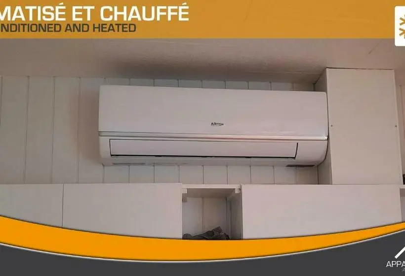 １ベッドルームアパートメント, Appart Hôtel Les Prés Blondeau   1 à 10 Personnes   3 Chambres   Terrasse   Parking Privé   Wifi