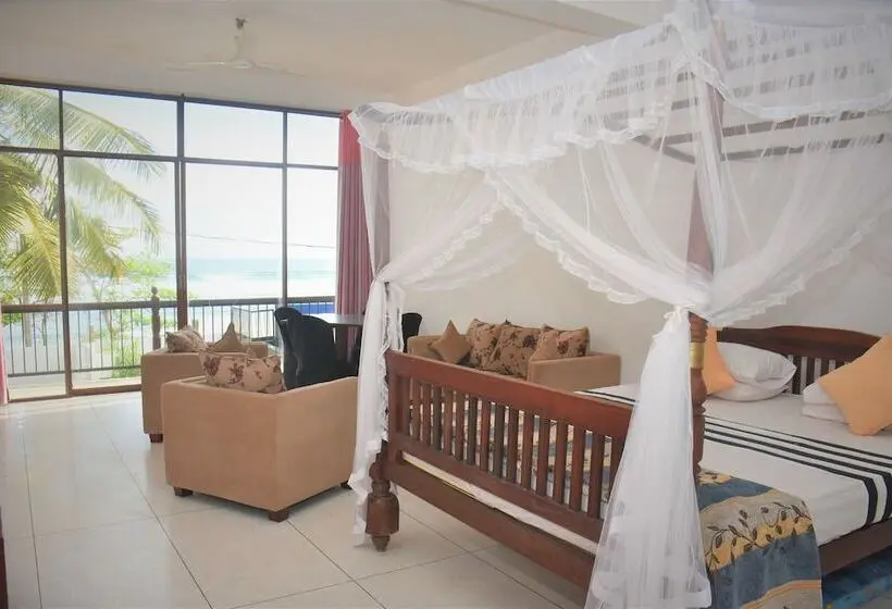 Deluxe-huone Merinäkymä, Beach Villa Polhena