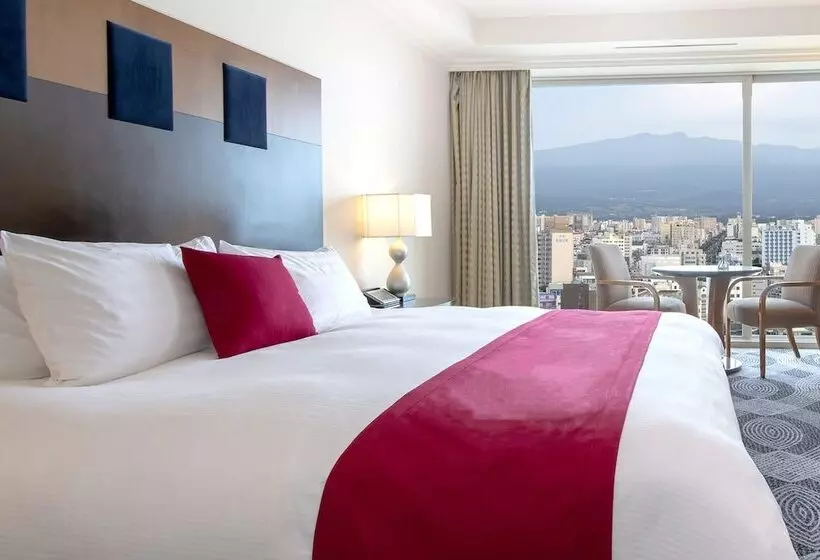 ダブルベッドスタンダードルーム, Ramada Plaza By Wyndham Jeju Ocean Front