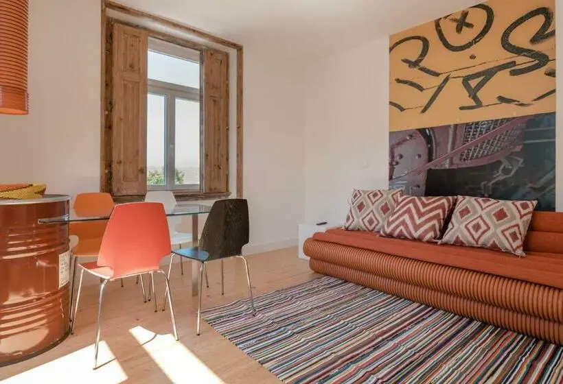 Apartamento 1 Quarto Vista Cidade, Chiado Arty Flats