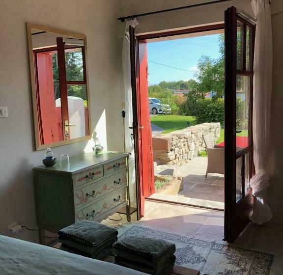 اتاق استاندارد با چشمانداز باغ, La Ferme D'ika