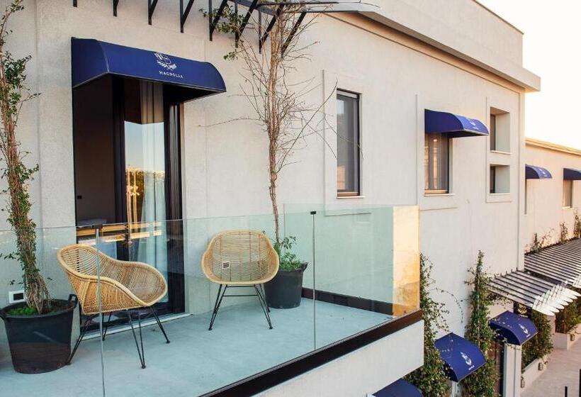 غرفة ديلوكس مزودة بشرفة, Magnolia Boutique Rooms