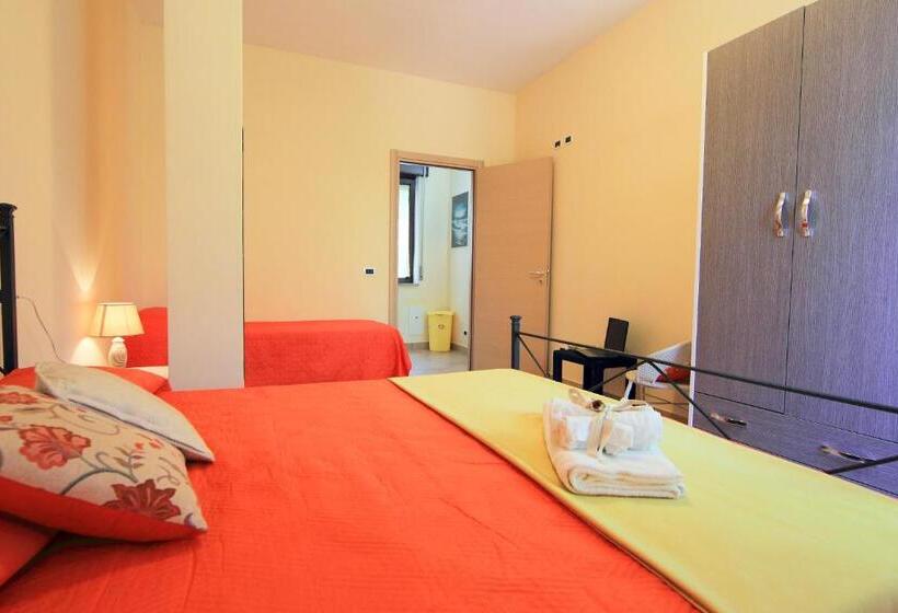 침실 1개 테라스 아파트, B&b Le Querce