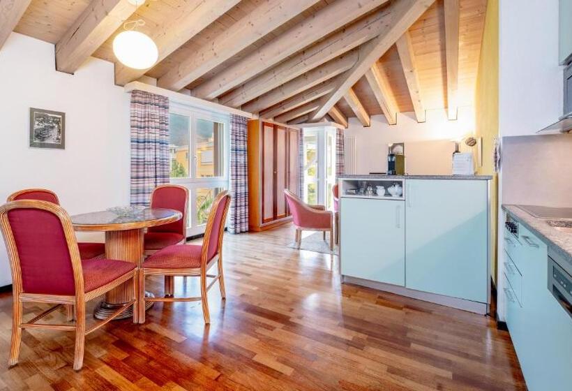 침실 1개 아파트, Hapimag Resort Ascona