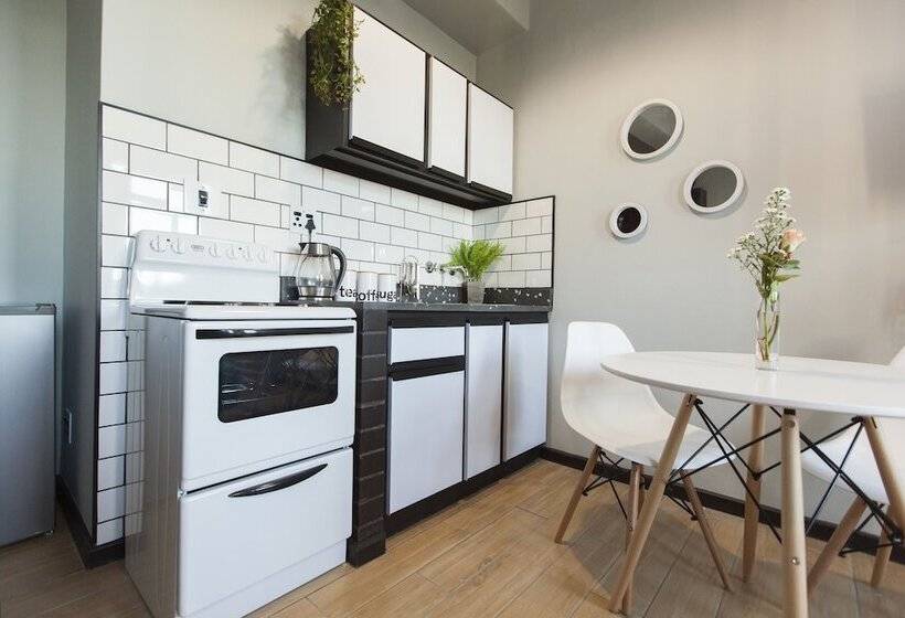 סטודיו סטנדרט מיטה זוגית, The Heriot City Centre Apartments