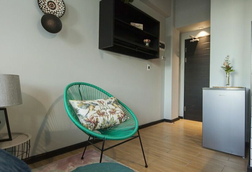 סטודיו סטנדרט מיטה זוגית, The Heriot City Centre Apartments