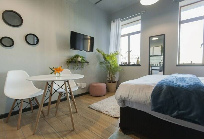 סטודיו סטנדרט מיטה זוגית, The Heriot City Centre Apartments