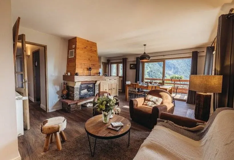２ベッドルームデラックスアパートメント, Chalet La Perle D Oisans