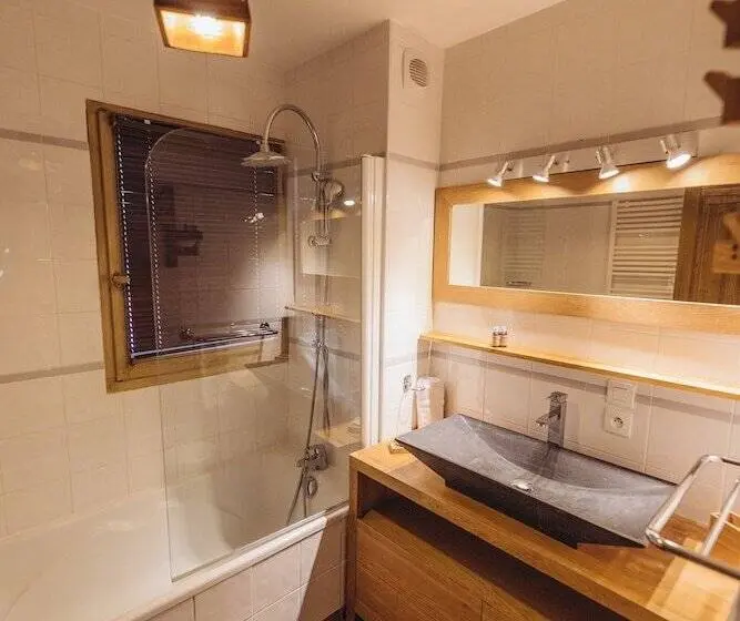 ２ベッドルームデラックスアパートメント, Chalet La Perle D Oisans