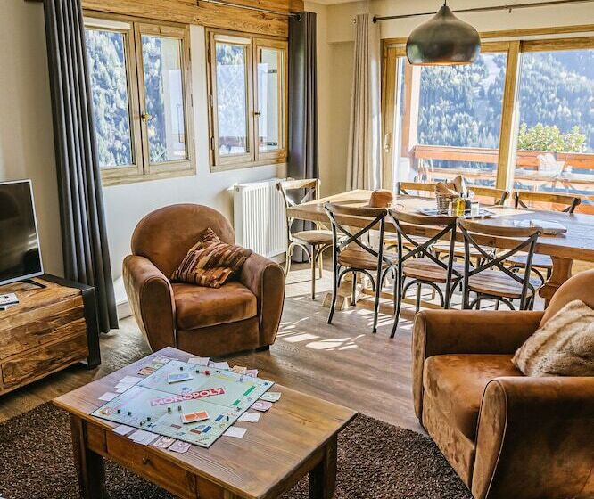 Апартаменты Deluxe 3 Спальни, Chalet La Perle D Oisans