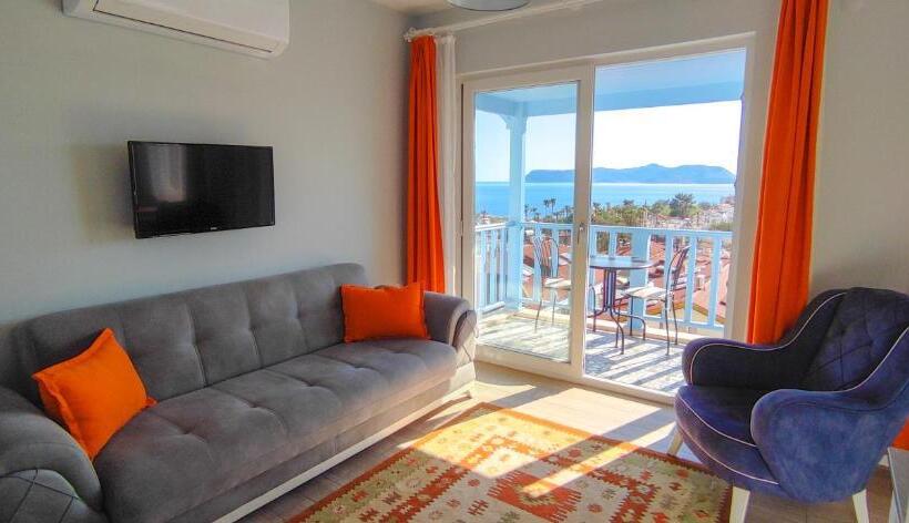 小型套房带海景, Mavi Kiyi Suites