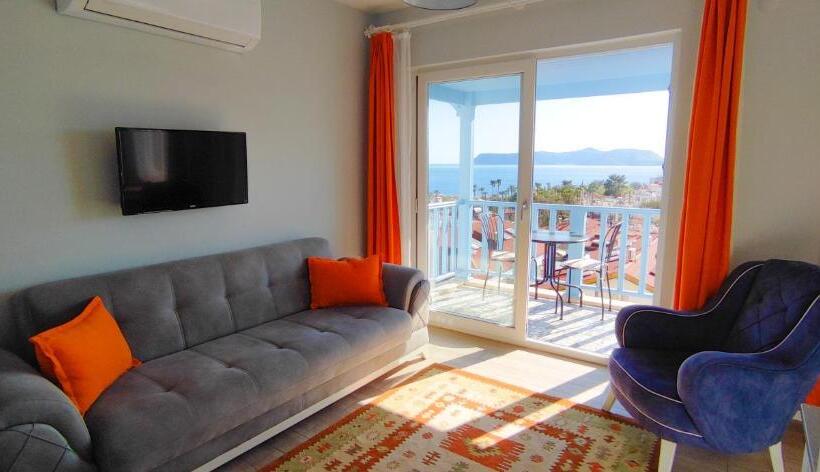 小型套房带海景, Mavi Kiyi Suites