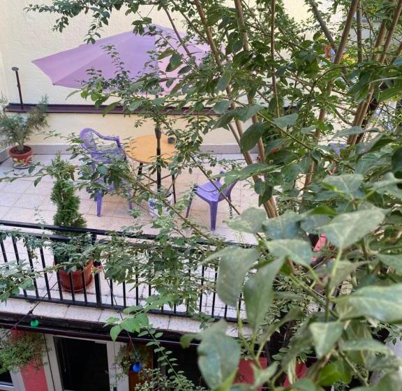 اتاق استاندارد سه تخته با چشمانداز باغ, Zani Hostel