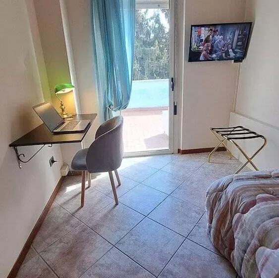 Standard Yhden Hengen Huone, Azzurro