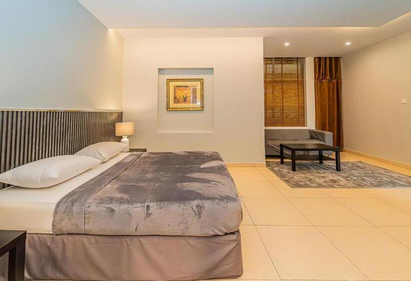 آپارتمان 1 خوابه با چشمانداز استخر, Al Dar Inn Hotel Apartment