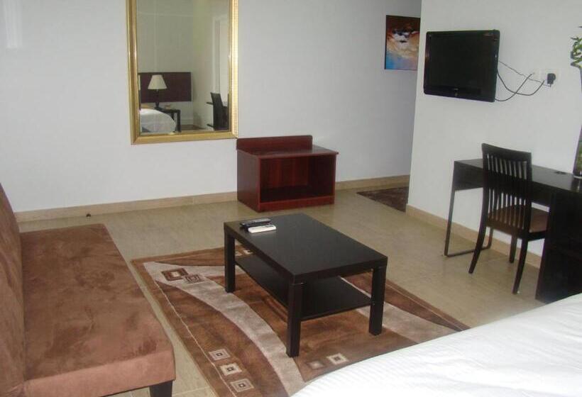 침실 1개 풀장 전망 아파트, Al Dar Inn Hotel Apartment