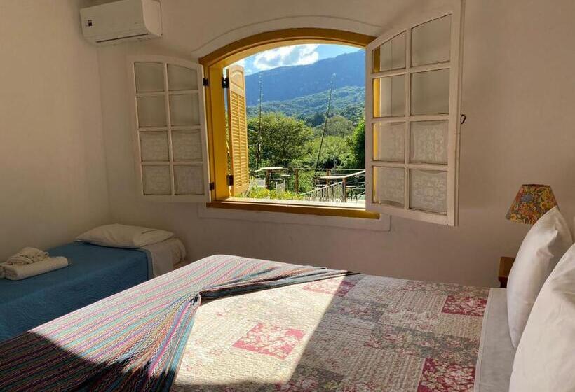 스탠다드 룸 산 전망, Pousada Pe Da Serra