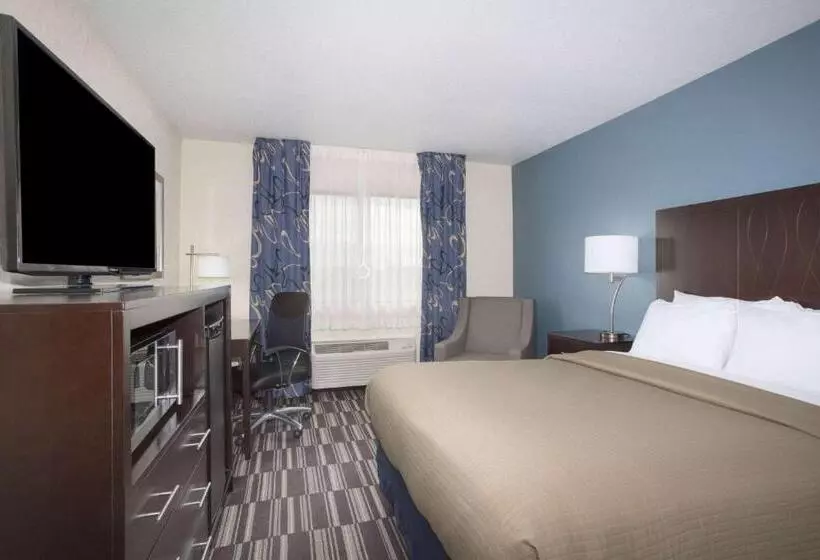 キングサイズベッドのスタンダードルーム, Americinn By Wyndham Mount Pleasant