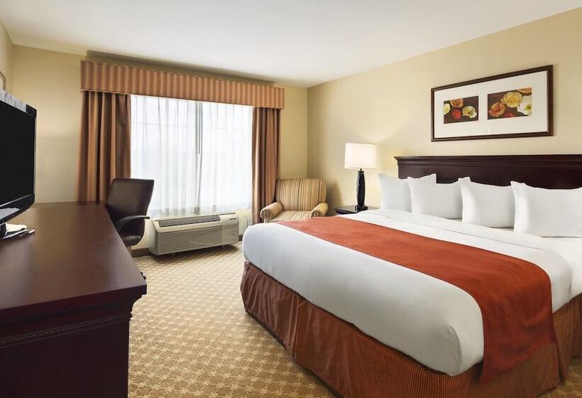 带大床的标准工作室, Country Inn & Suites By Radisson, Knoxville West, Tn