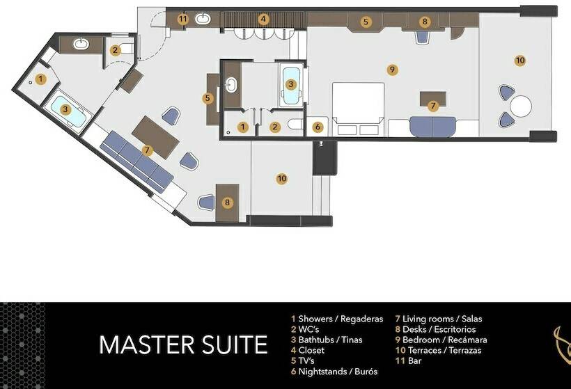 マスタースイートルーム, Desire Pearl Riviera Maya Resort - All Inclusive - Adults Only - Couples Only