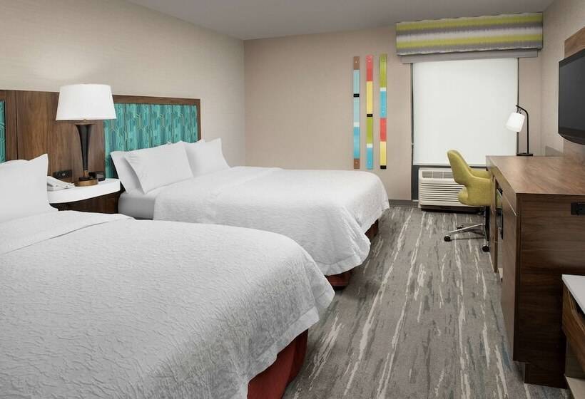 스탠다드 룸 더블 침대 2개, Hampton Inn College Park
