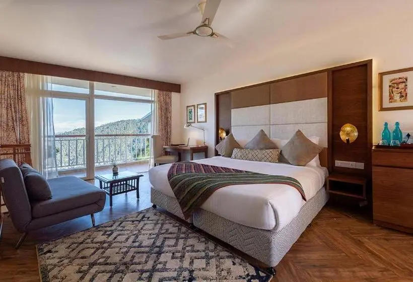 اتاق استاندارد با تخت بزرگ, Justa Mukteshwar Retreat & Spa