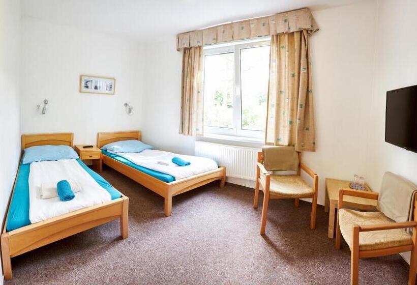 标准房带园景, Penzion Kozí Horka U Brněnské Přehrady