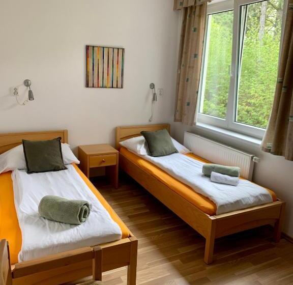 标准房带园景, Penzion Kozí Horka U Brněnské Přehrady