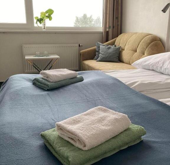 标准间带湖景, Penzion Kozí Horka U Brněnské Přehrady