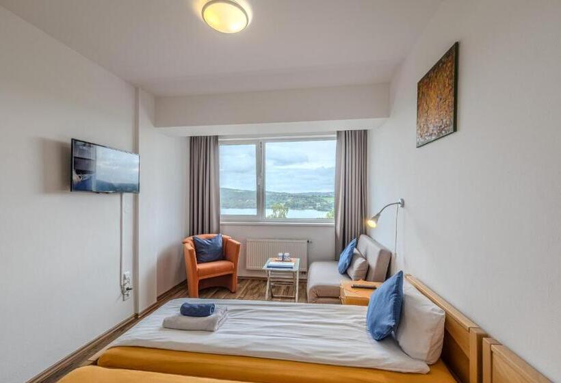 غرفة قياسية مطلّة علي البحيرة, Penzion Kozí Horka U Brněnské Přehrady