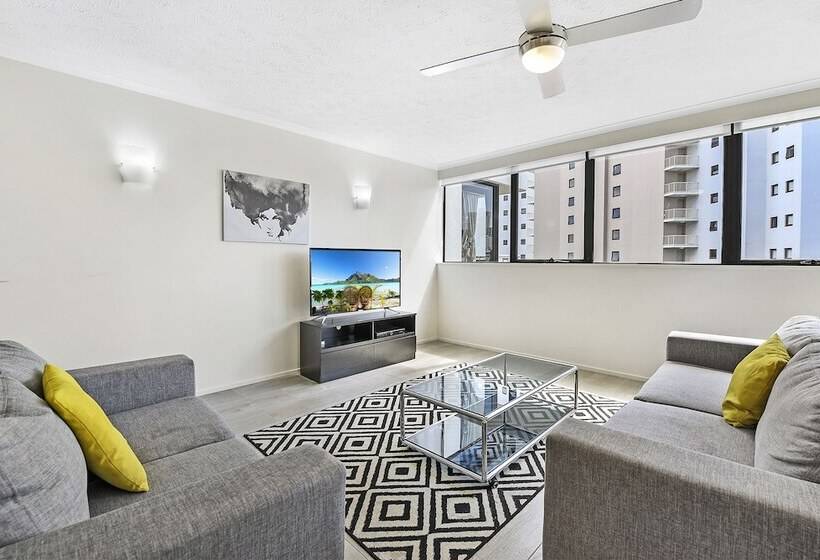 דירת 2 חדרים סופריור, Broadbeach Travel Inn Apartments