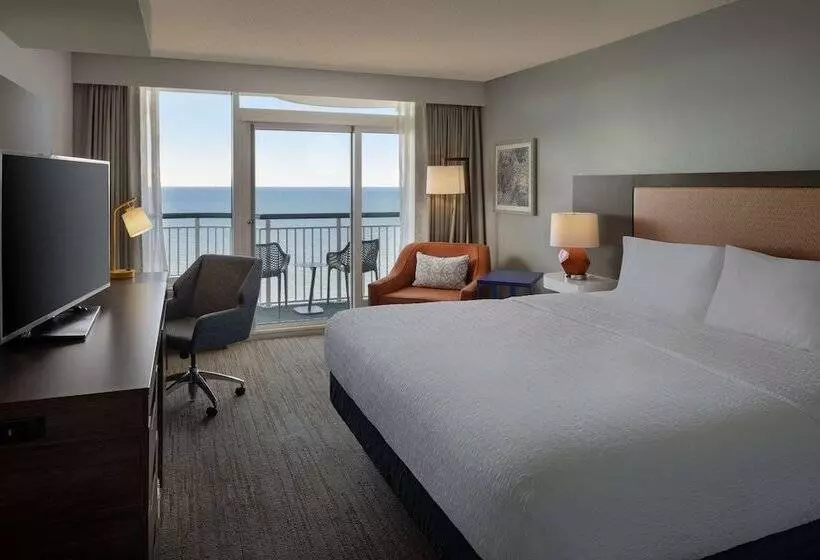اتاق استاندارد با چشمانداز دریا, Hampton Inn & Suites Myrtle Beach/oceanfront