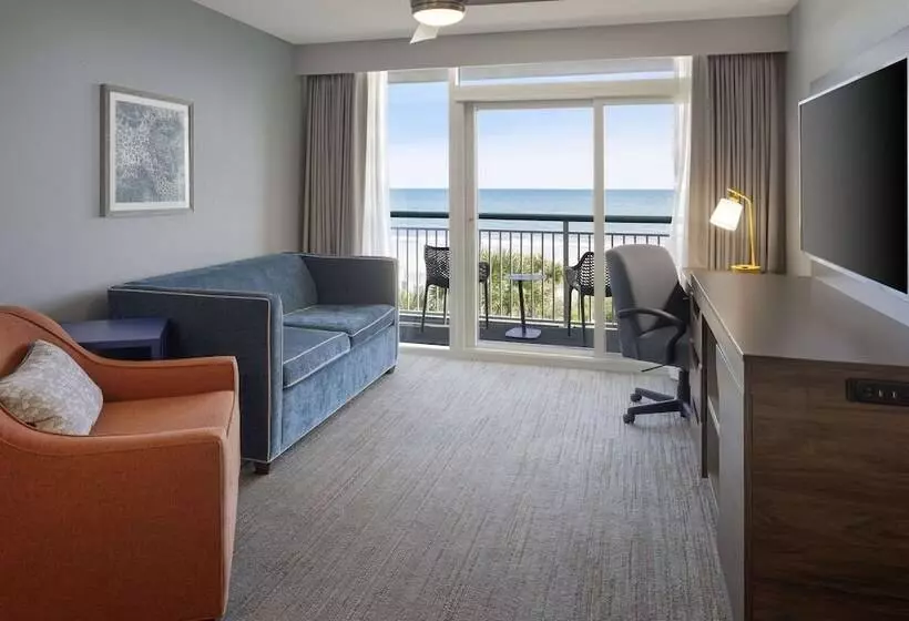 سوییت با چشمانداز دریا, Hampton Inn & Suites Myrtle Beach/oceanfront