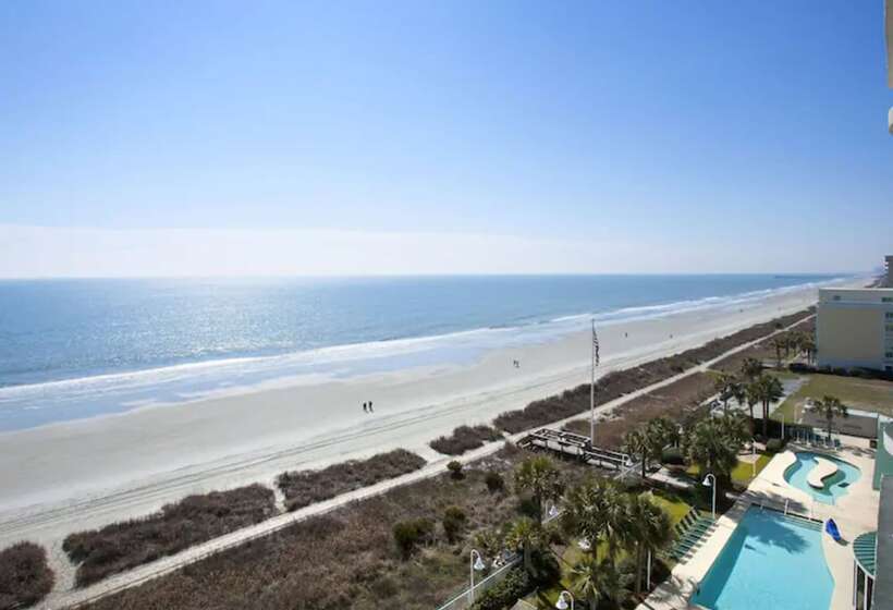 Quarto Estandar Cama Casal para Deficientes Físicos, Hampton Inn & Suites Myrtle Beach/oceanfront