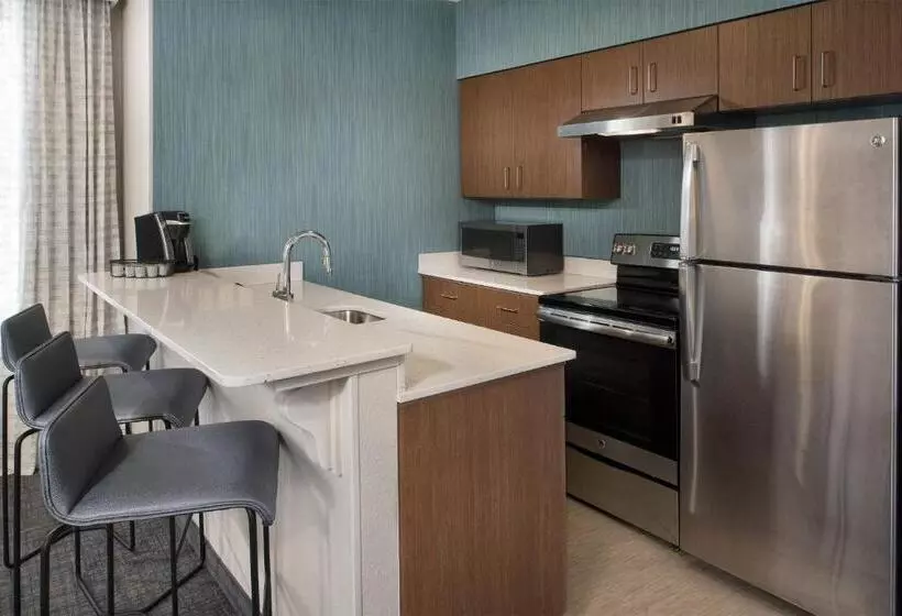 استودیوی استاندارد با چشم‌انداز شهر, Residence Inn Memphis Downtown