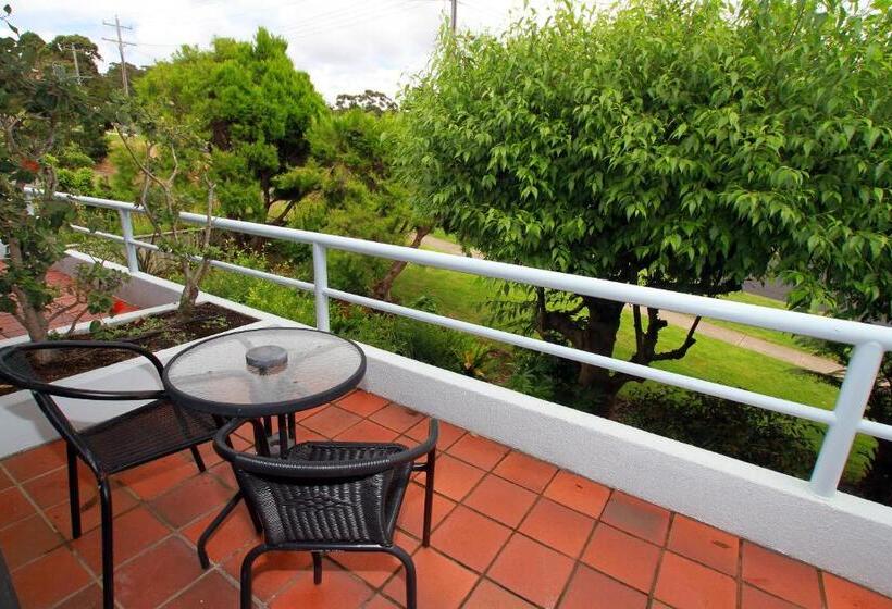 غرفة قياسية مزوَّدة بشُرفة, Sea Spray Motel   Merimbula