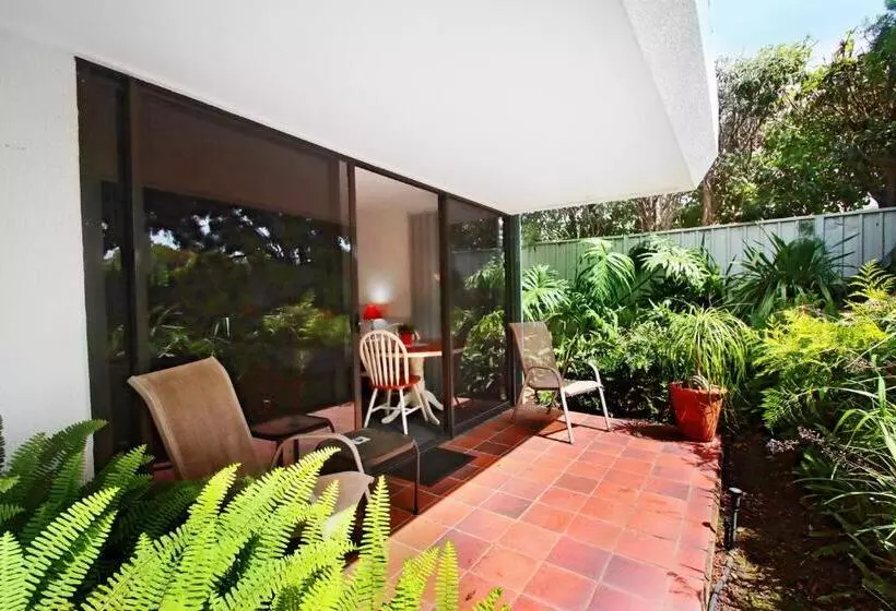 اتاق استاندارد با چشم‌انداز باغ, Sea Spray Motel   Merimbula