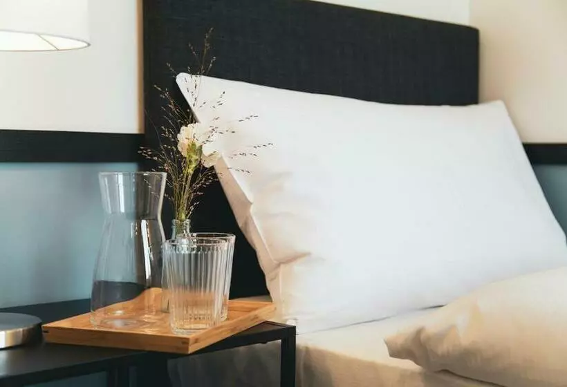 اتاق استاندارد یک تخته با سرویس بهداشتی مشترک, Pop Up Hotel Krone Zürich