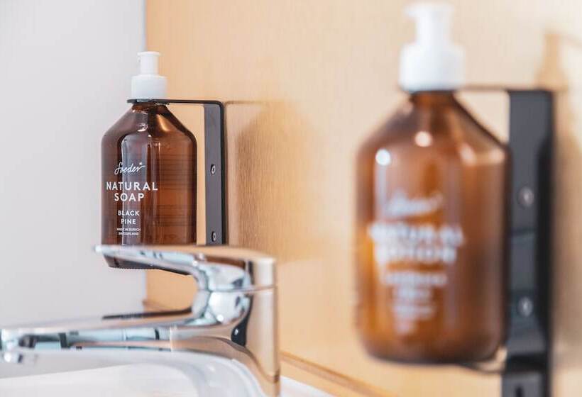 اتاق استاندارد یک تخته با سرویس بهداشتی مشترک, Pop Up Hotel Krone Zürich