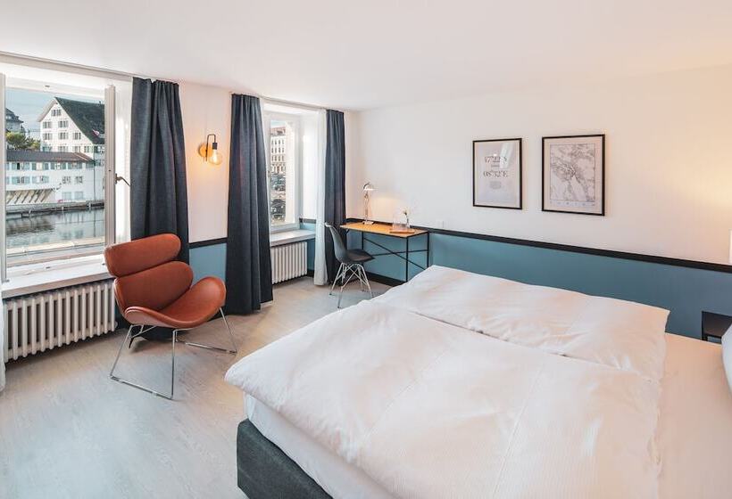 اتاق استاندارد با سرویس بهداشتی مشترک, Pop Up Hotel Krone Zürich