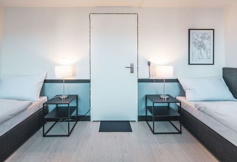 اتاق استاندارد با سرویس بهداشتی مشترک, Pop Up Hotel Krone Zürich