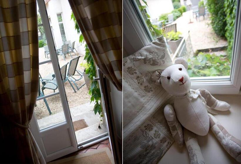 غرفة عائلية مطلّة علي الحديقة, Domaine Violot Guillemard