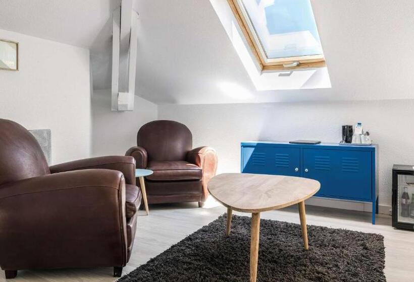 스위트 킹사이즈 침대, Best Western Bridge Hotel Lyon East