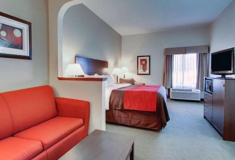 キングサイズベッドのスイートルーム, Comfort Inn Moss Point Pascagoula