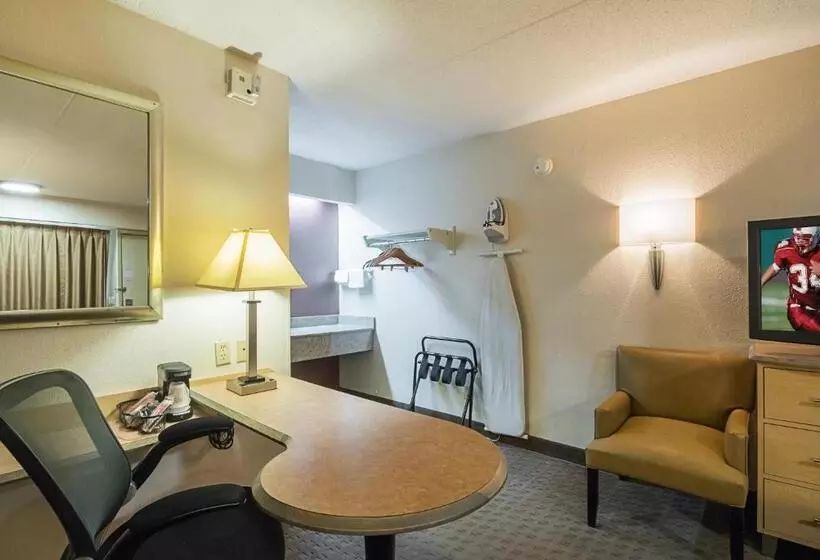 اتاق سوپریور با تخت بزرگ, Red Roof Inn Indianapolis North College Park
