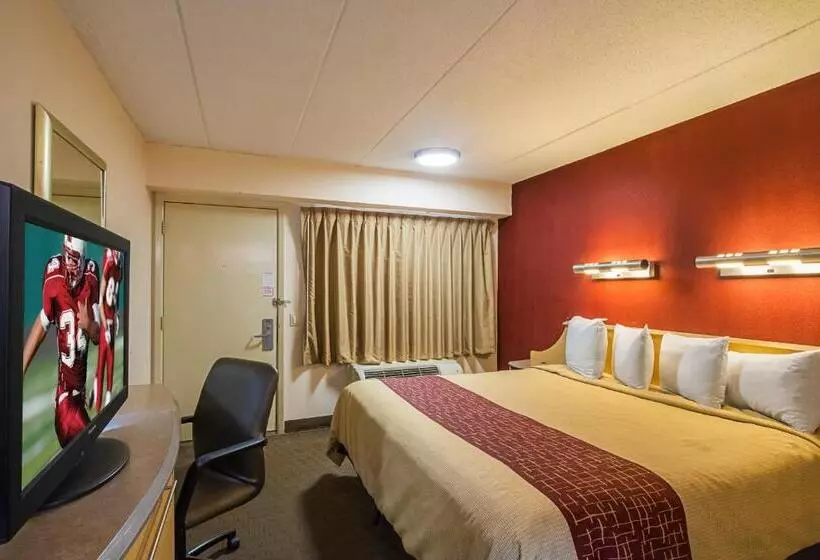 اتاق لوکس با تخت بزرگ, Red Roof Inn Indianapolis North College Park