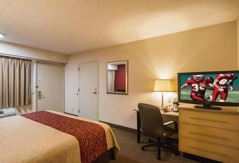 اتاق لوکس با تخت بزرگ, Red Roof Inn Indianapolis North College Park